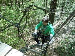 Klettern im Kletterwald Conneforde