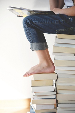 Bücher-Frühstück