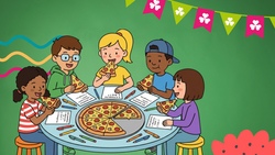 Kinderquiz und Pizza
