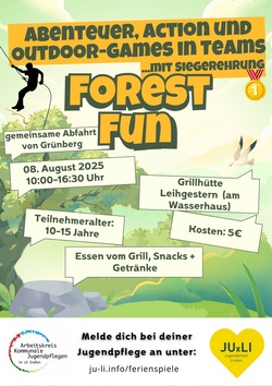 Forest Fun - Abenteuer, Action und Outdoor-Games in Teams