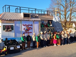 Faschingsschnitzeljagd mit Grillen