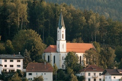 Wir besichtigen den Kirchturm in Hohenwarth