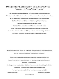 Bayrische Piratenfahrt