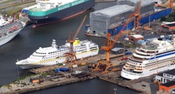 Besichtigung der Lloyd Werft