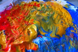 Orientalische-  Acrylmalerei mit Elke Frommhold