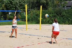 Hei&szlig;er Sand und Action - Beachvolleyball (I)