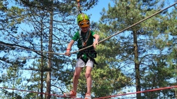 Ausflug in den Kletterpark Cuxhaven mit der Bremerhavener Sportjugend
