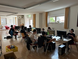 Minecraft Nachmittag mit den IT-Bastlern Burglengenfeld"