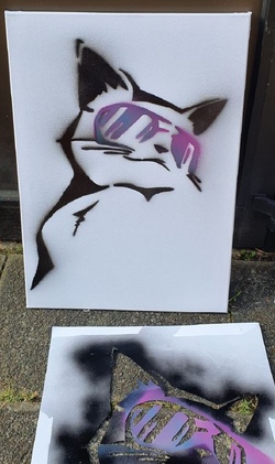 Street-Art-Schablonen selber machen!