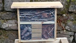 Wir bauen ein Insektenhotel