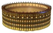 Auf die Puzzle - fertig - los / wir bauen das Coloseum 