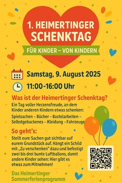 1. Heimertinger Schenktag