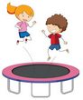 Trampolin-Power und Yoga-Entspannung