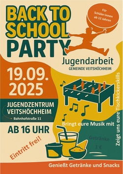 BACK TO SCHOOL PARTY