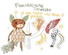 Gestalte "Fantastische Tierwesen" aus Papier und Naturmaterial