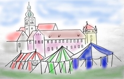 Mittelaltermarkt mit Hussitenlager