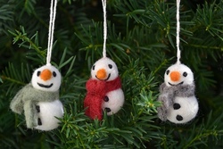 Basteln mit Filz: Weihnachtsfreude selbst gemacht 