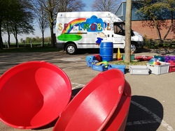Stadt Erkelenz - Spielmobil, Hüpfburg + Kinderschminken in der Erka-Halle