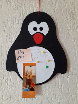 Pinnwand „Pinguin" mit Ralf