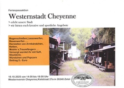 Westernstadt Cheyenne, erlebt unsere Stadt