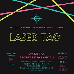 Jugendpflege goes LaserTag Landau!