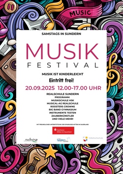 Weltkindertag 2025: ein Musikfestival für Groß und Kleine in Sundern! Musik ist kinderleicht!