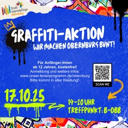 Graffiti Aktion - Wir machen Obernburg bunt!