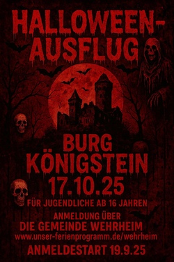 Halloween auf Burg Königstein