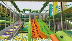 Indoor Spielplatz &ndash; Jungle Adventures Funcenter Peine