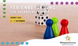 Ferienbetreuung Herbst - Mo, 3. November