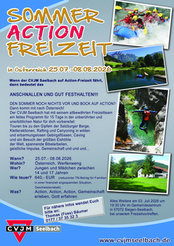 Sommer Action Freizeit Österreich 2026