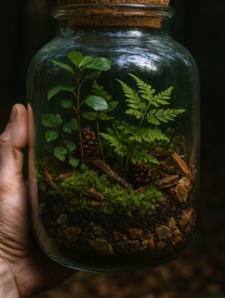 Knotenpunkt: Flaschengarten bauen