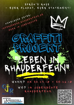 Leben in Rhauderfehn - Das Graffiti Projekt