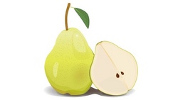 Malatelier: Apfel, Birne, Pinselstrich