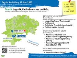 Tour 9: Logistik, Kaufmännisches und Büro