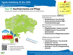 Tour 12: Kaufmännisches und Pflege, und Studium