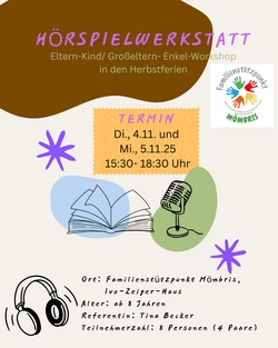 Hörspielwerkstatt // Workshop in den Herbstferien mit Tina Becker