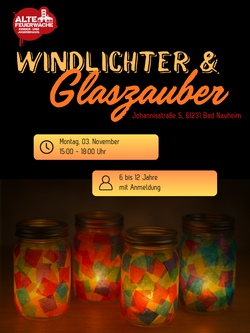 Windlichter & Glaszauber - Special KidsTreff