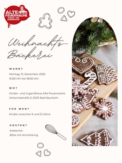 Weihnachtsbäckerei - Special KidsTreff