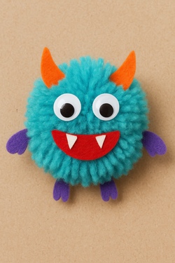Kreativkurs: Puschelmonster