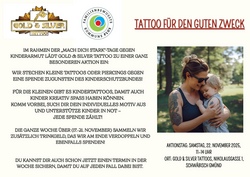 Tattoo für den guten Zweck - Gemeinsam stark für Kinder – mit Kreativität, Herz und Farbe!