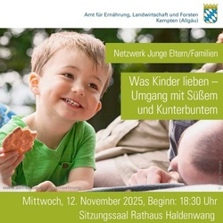 Vortrag: Was Kinder lieben - Umgang mit Süßem und Kunterbuntem