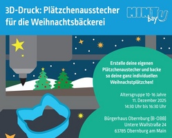 3D-Druck: Plätzchenausstecher für die Weihnachtsbäckerei