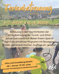 Sommerferienbetreuung 2026 (Woche 1)