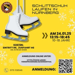 Schlittschuh fahren in N&uuml;rnberg