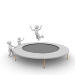 Trampolin und vieles mehr
