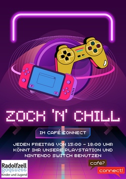 Zock 'n' Chill im caf&eacute; connect