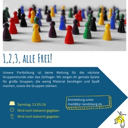 1,2,3, ALLE FREI! Spontane Spiele f&uuml;r Gruppen 