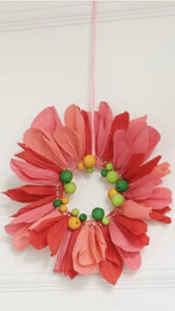 Bl&uuml;tenkranz- Termin mit Mama oder Papa mit Sabine