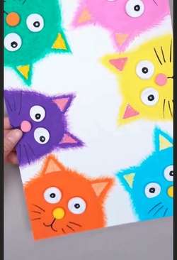 Katze oder Hund auf Leinwandmit Sabine 